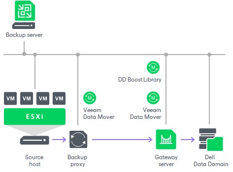 ذخیره ساز Data Domain دل ای ام سی